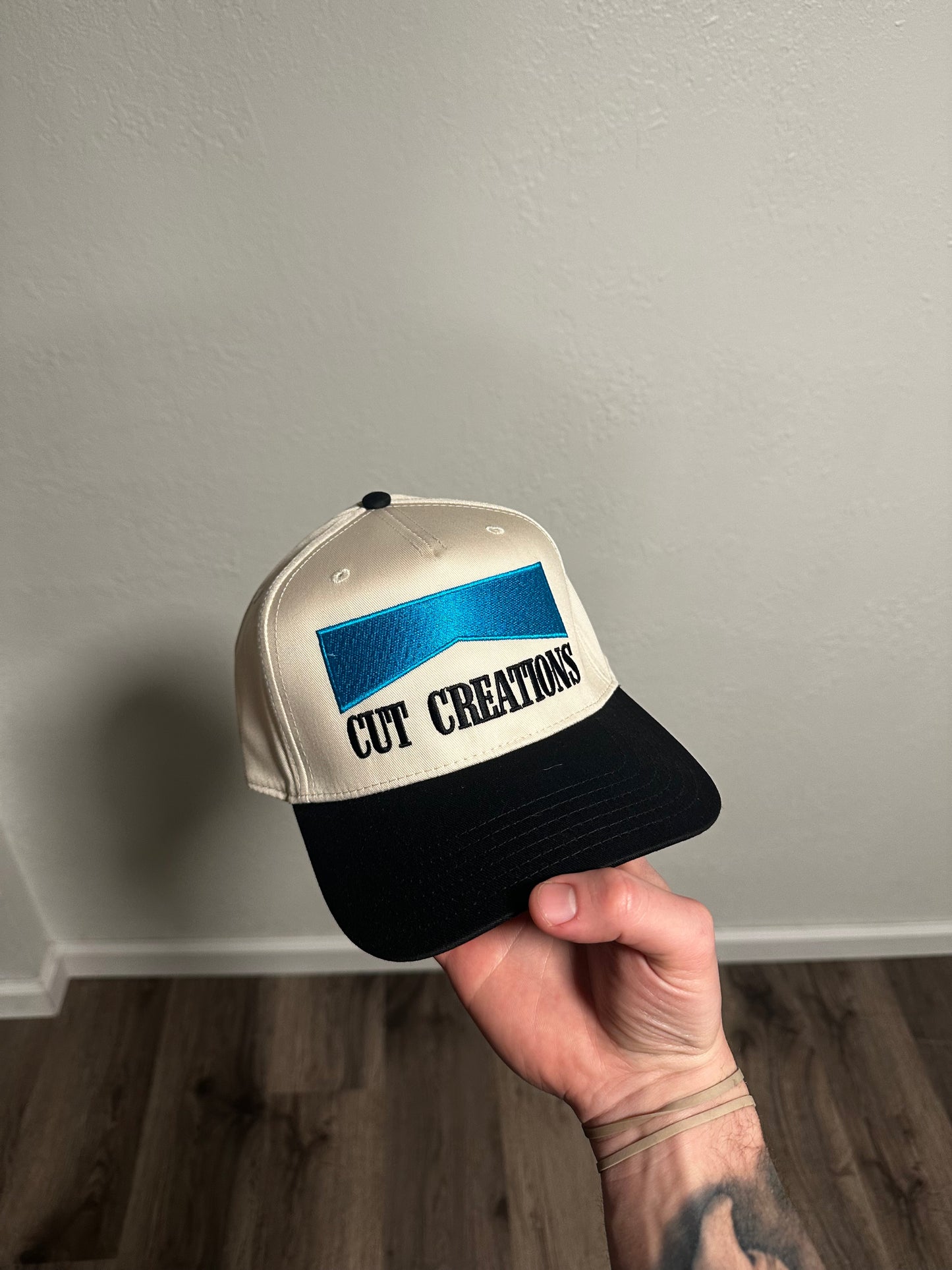 Cut Creations “Smokey” 5 Panel Hat