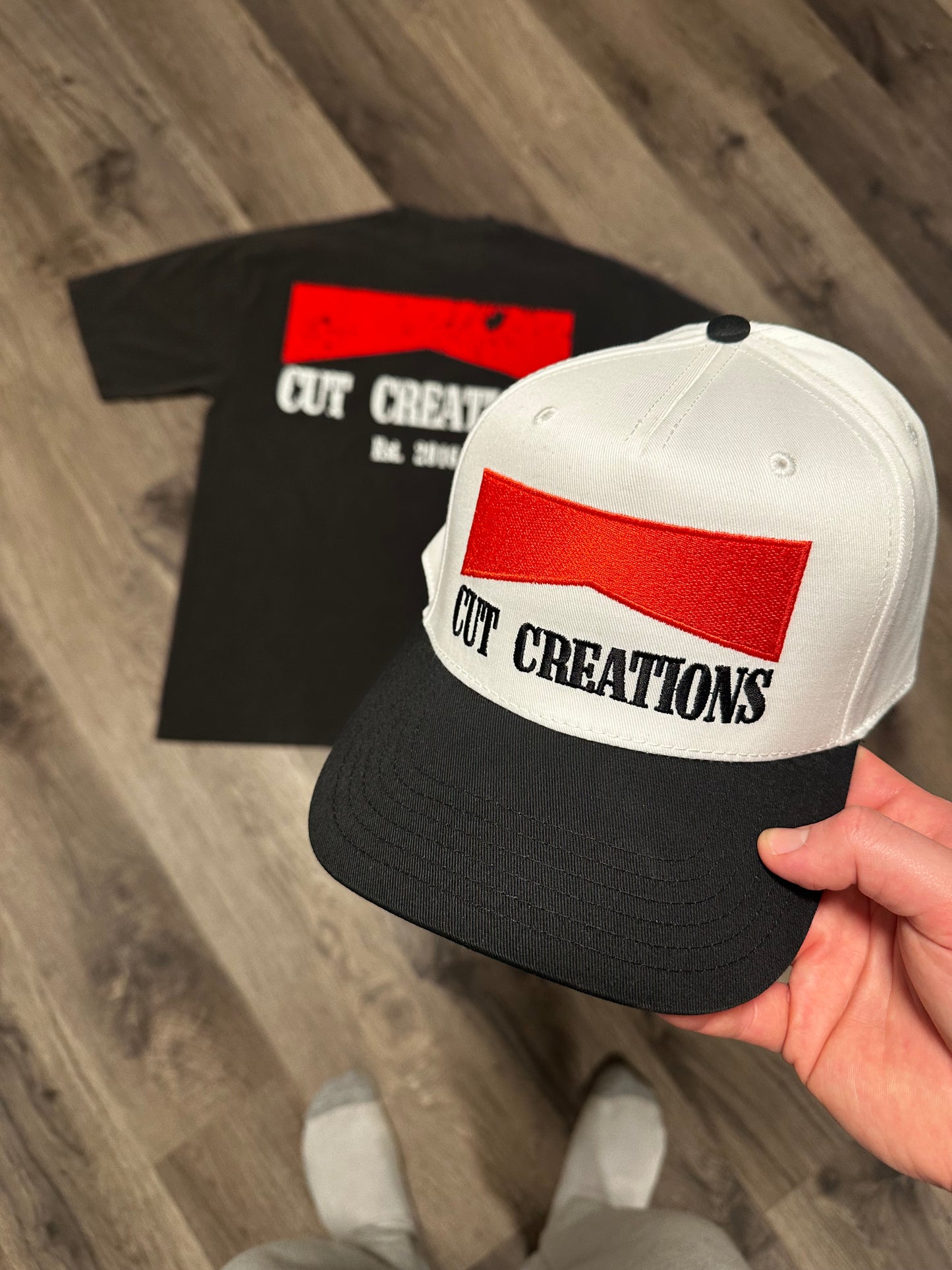 Cut Creations “Smokey” 5 Panel Hat