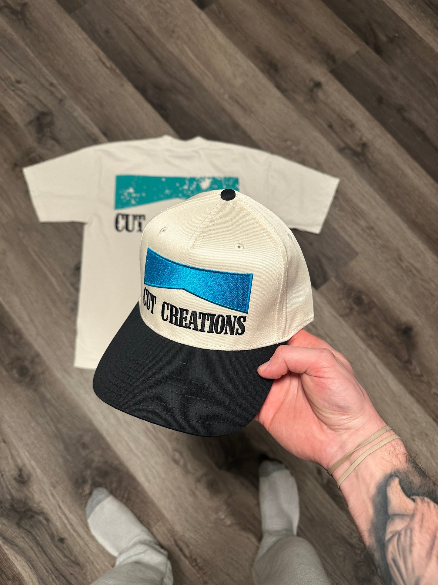 Cut Creations “Smokey” 5 Panel Hat