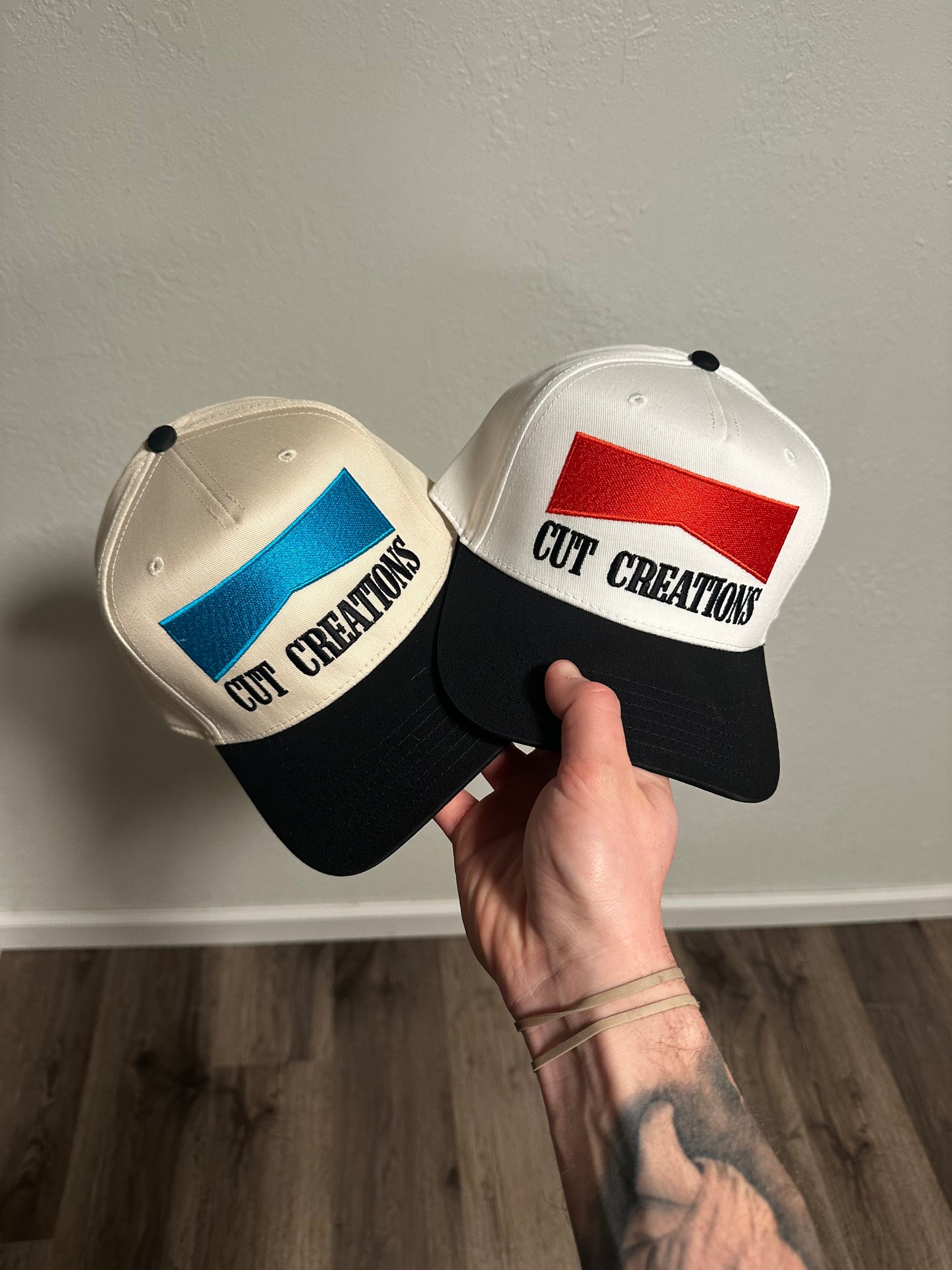 Cut Creations “Smokey” 5 Panel Hat